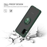 Wholesale Tuff Slim Armor Hybrid Ring Stand Case for LG K22/K22 Plus/K32 (Green)